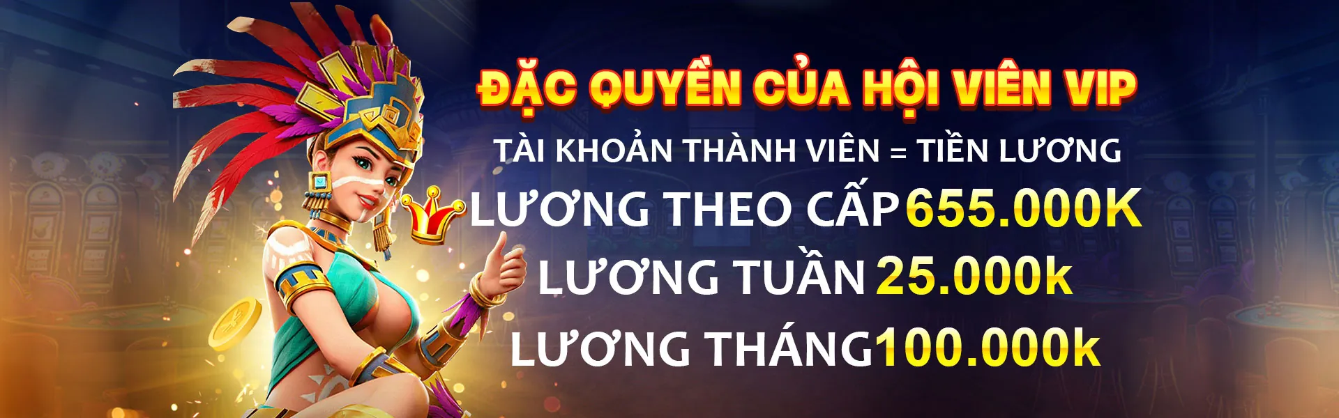 Banner ưu đãi độc quyền tại nohu90